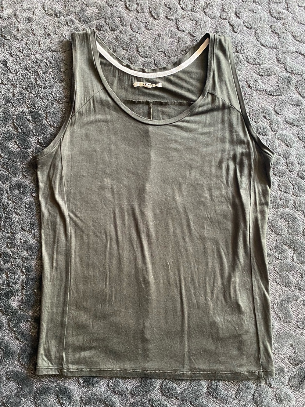 J Brand tank top (female M) dark olive green
